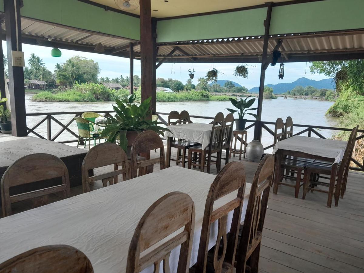 Rivergarden Guesthouse And Restaurant Don Det Bagian luar foto